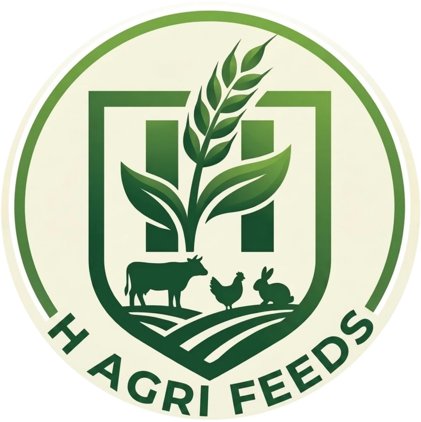 H Agri Feeds Logo